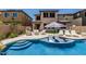 Stunning pool and patio area perfect for outdoor entertaining and relaxation at 5051 S Moccasin Trl, Gilbert, AZ 85298