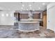 Spacious kitchen featuring a large island, stainless steel appliances, and ample cabinet space at 10664 E Ellis St, Mesa, AZ 85207