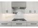 Modern kitchen features white cabinets, stainless appliances, and marble backsplash at 11564 E Windsor Way, Florence, AZ 85132