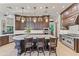 Beautiful gourmet kitchen features a center island, stainless appliances, and plenty of cabinets at 11773 E Desert Trail Rd, Scottsdale, AZ 85259
