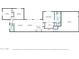Readable floor plan featuring dimensions for bedrooms, living spaces, and the garage at 14844 W Pershing St, Surprise, AZ 85379