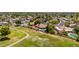 Beautiful aerial shot of a community home backing onto the golf course, featuring a sparkling swimming pool at 2448 S Standage --, Mesa, AZ 85202