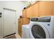 Laundry room features a washer and dryer along with additional storage space at 316 W Anderson Ave, Phoenix, AZ 85023