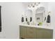 Nicely remodeled bathroom featuring modern fixtures, dual mirrors, and generous countertop space at 3506 W Yucca St, Phoenix, AZ 85029