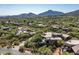 Aerial view of the desert homes with mountain views in Scottsdale, Arizona at 41576 N 107Th Way, Scottsdale, AZ 85262