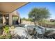 Inviting backyard oasis with sparkling pool, spa, lounge chairs and desert landscaping, perfect for relaxing and entertaining at 41576 N 107Th Way, Scottsdale, AZ 85262