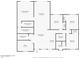 Detailed floor plan showcasing the layout, room dimensions, and overall design of this spacious house at 7432 E Holly St, Scottsdale, AZ 85257
