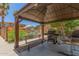 Outdoor grilling area featuring a bench, and two large grills, perfect for entertaining Gathering and friends at 7726 E Baseline Rd # 154, Mesa, AZ 85209