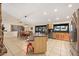 Spacious kitchen featuring a center island, stainless steel appliances, and ample cabinet space at 14221 N 43Rd St, Phoenix, AZ 85032