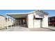 Inviting mobile home with covered parking and charming front porch at 17200 W Bell Rd # 1622, Surprise, AZ 85374