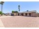 Single-story home with desert landscaping, garage, and walkway to the front door at 1809 S Heritage --, Mesa, AZ 85210