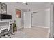 Functional home office with a standing desk setup and a spacious layout for productivity at 1809 S Heritage --, Mesa, AZ 85210