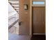 Front door for unit 2114 with stairway next to it at 20100 N 78Th Pl # 2114, Scottsdale, AZ 85255