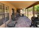 Spacious outdoor patio perfect for relaxing or entertaining with outdoor furniture at 2723 E Rockledge Rd, Phoenix, AZ 85048