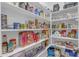 Walk-in pantry featuring shelving and storage space at 35701 N Bandolier Dr, San Tan Valley, AZ 85144