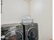 Functional laundry room featuring modern machines and ample space at 4036 N 40Th Pl, Phoenix, AZ 85018