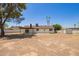 Expansive backyard with a covered patio, perfect for outdoor gatherings and enjoying the serene surroundings at 4701 N 63Rd Dr, Phoenix, AZ 85033