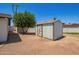 A convenient storage shed in the backyard offers extra space for tools, equipment, or hobbies at 4701 N 63Rd Dr, Phoenix, AZ 85033