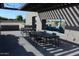 Outdoor patio area complete with stylish patio furniture and well defined outdoor seating area at 5705 W St Moritz Ln, Glendale, AZ 85306