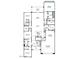 Detailed floor plan showcasing four bedrooms, multiple bathrooms, an open concept kitchen, and a tandem garage at 5857 W Mauna Loa Ln, Glendale, AZ 85306