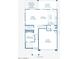 Floorplan shows the first floor layout including the entry, kitchen, great room, bedroom, and 2-car garage at 797 W Lark Dr, Queen Creek, AZ 85140