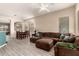 Spacious living room seamlessly connects to dining area for easy entertaining at 1028 S Valle Verde --, Mesa, AZ 85208