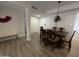Cozy dining area with stylish decor and a comfortable seating arrangement at 12421 N 41St Pl, Phoenix, AZ 85032