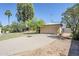 View of the garage and the surrounding yard at 1274 E Edgemont Ave, Phoenix, AZ 85006