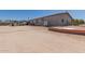 Wide backyard with a car port at 1347 S Oak Rd, Maricopa, AZ 85139