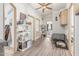 Hallway is spacious and leads into the home at 1347 S Oak Rd, Maricopa, AZ 85139