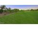 View of the lush green golf course adjacent to the property at 1637 N Quartz Valley Rd, Scottsdale, AZ 85266