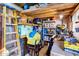 Organized shed interior with ample shelving and storage for tools and equipment at 1825 E Palo Verde Dr, Phoenix, AZ 85016