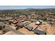 High altitude aerial view showcases the property in relation to the surrounding community at 19711 W Colter St, Litchfield Park, AZ 85340