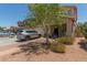 Charming two-story home features a well-manicured front yard and a spacious driveway at 19719 N Castille Dr, Maricopa, AZ 85138