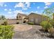 Spacious backyard with potential for landscaping, perfect for outdoor activities and relaxation at 20814 N Dries Rd, Maricopa, AZ 85138