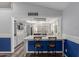 Open floor plan with spacious kitchen featuring a large island and bar seating at 428 S Sunnyvale --, Mesa, AZ 85206
