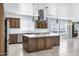 Beautiful kitchen with granite countertops, stainless steel appliances, and an open layout for modern living at 119 E Camellia Way, San Tan Valley, AZ 85140