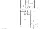 Floor plan illustrating the layout of the home, including bedrooms, bathrooms, and living spaces at 1953 W Stage Driver St, Apache Junction, AZ 85120