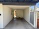 The expansive carport with white brick and access gate provides ample covered parking at 2325 E Osborn Rd, Phoenix, AZ 85016