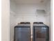 Convenient laundry room with side-by-side washer and dryer at 23852 W La Salle St, Buckeye, AZ 85326