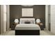 Comfortable bedroom with a plush bed, neutral tones, and soft lighting at 25169 N 177Th Dr, Surprise, AZ 85387
