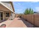 Paver patio and backyard featuring a block wall with privacy at 3326 N 31St St, Mesa, AZ 85213