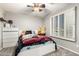 Comfortable bedroom showcasing soft lighting and window shutters at 4530 E Decatur St, Mesa, AZ 85205