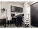 Bright office area with black and white decor at 4530 E Decatur St, Mesa, AZ 85205