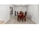 Formal dining area with wood table and decorative chairs at 505 S Ridge --, Mesa, AZ 85204