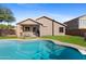 Stunning backyard oasis featuring a sparkling pool and covered patio for ultimate relaxation and enjoyment at 7027 W Midway Ave, Glendale, AZ 85303