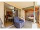 A tranquil outdoor patio at 9011 N 52Nd Ave, Glendale, AZ 85302
