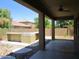 This home features a spacious covered back patio for outdoor entertaining and relaxing at 9018 W Superior Ave, Tolleson, AZ 85353