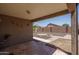 Backyard patio offers a cozy spot to unwind and enjoy the outdoor surroundings of the home at 10618 W Pima St, Tolleson, AZ 85353