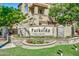 Beautifully landscaped community sign for Parkside at 1920 E Bell Rd at 1920 E Bell Rd # 1165, Phoenix, AZ 85022